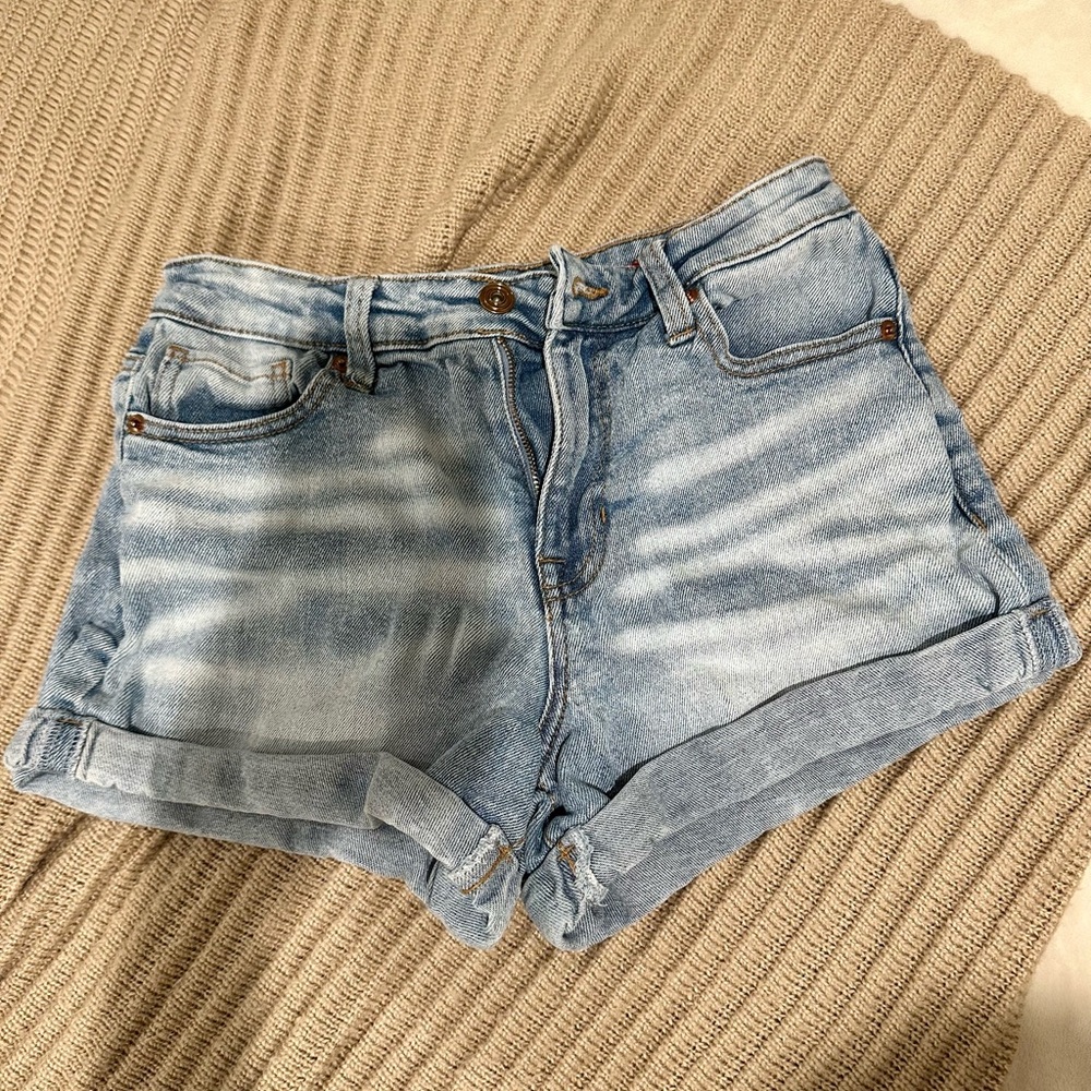 Denim shorts size 0